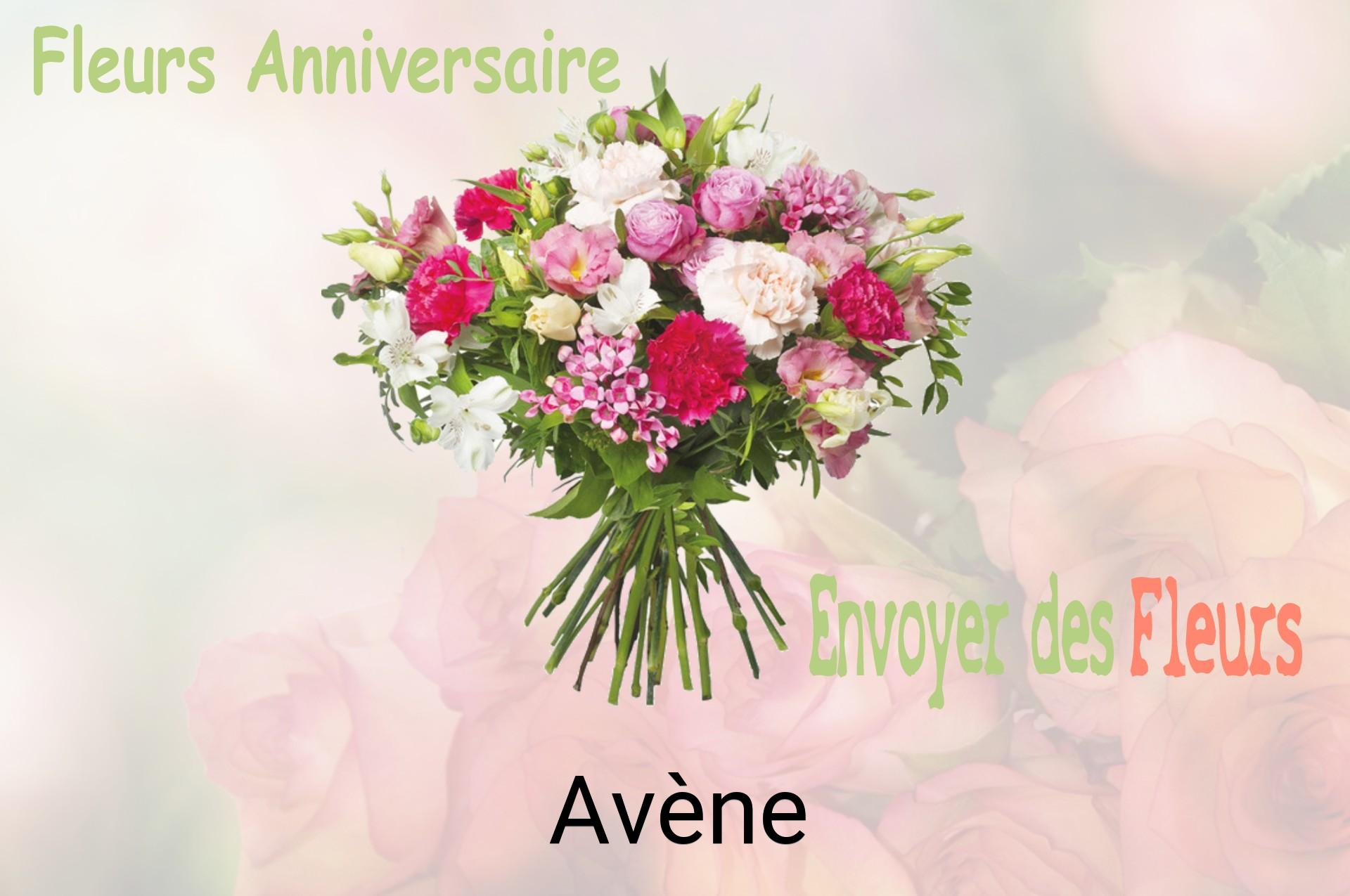 Bouquet de fleurs d’anniversaire livré à Avène